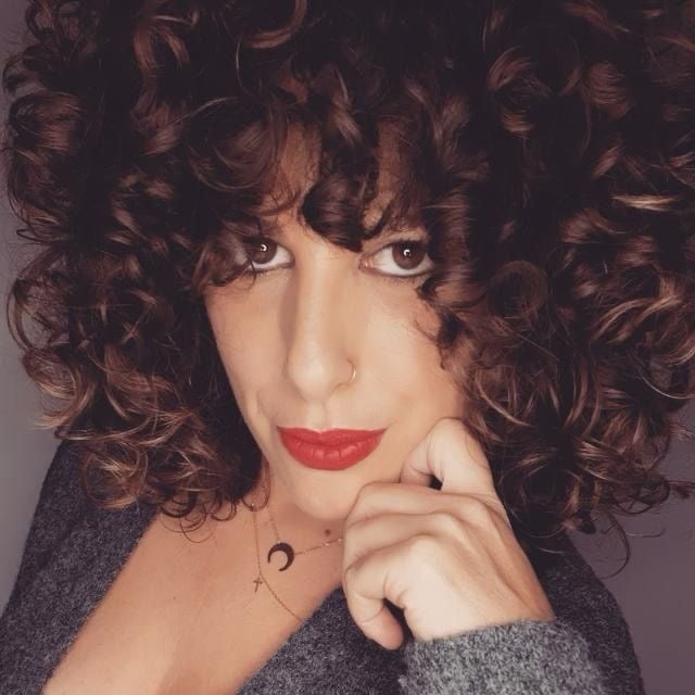 Melena rizada con método Curly